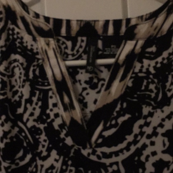 New Directions pattered swing dress- NBW - Picture 2 of 3